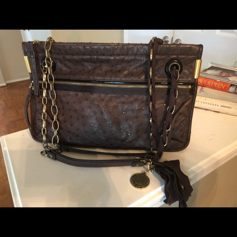 LANVIN Amalia Ostrich Bag $6k